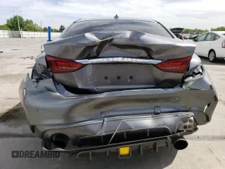 2021 Infiniti Q50 Luxe z VIN JN1EV7BR7MM752758, wystawiony jako Copart lot #55964125 z przebiegiem 86 027 mil mil oraz Szkoda całkowita • Salvage title. Historia ofert i sprzedaży dostępna na DreamBid. Obrazek 6.