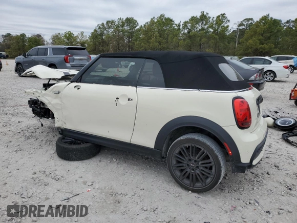 2022 MINI Convertible Cooper S z VIN WMW43DL03N3N73585, wystawiony jako Copart lot #89342955 z przebiegiem 12 548 mil mil oraz Czysty tytuł • Clean title. Historia ofert i sprzedaży dostępna na DreamBid. Obrazek 2.