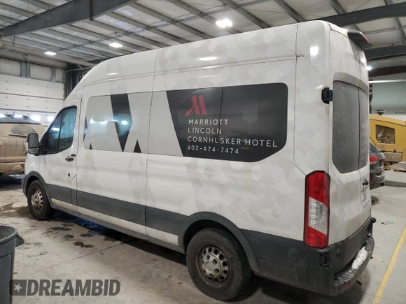 2022 Ford Transit with VIN 1FDAX9XG6NKA77311, listed as a Copart auction lot 45721065 with 94,100 mi miles and Salvage Title. Bid and sale history available at DreamBid. Image 2.