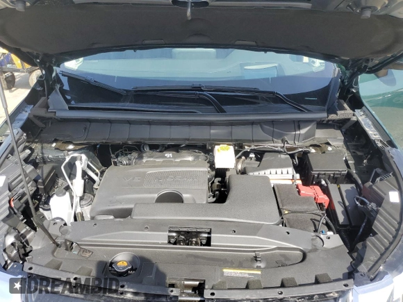 2024 Nissan Pathfinder Platinum with VIN 5N1DR3DJ2RC302683, listed as a Copart auction lot 53794565 with 1,101 mi miles and Salvage title. Bid and sale history available at DreamBid. Image 12.
