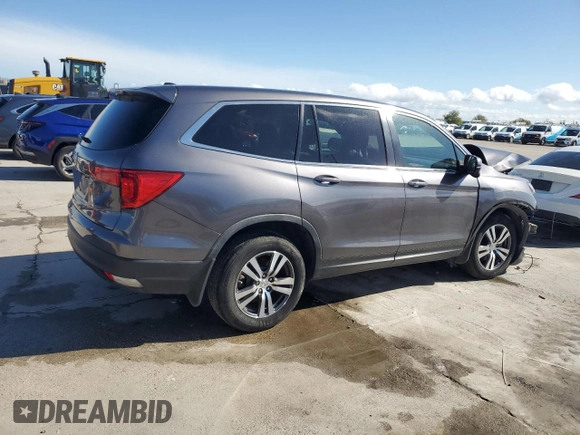 2017 Honda Pilot EX-L с VIN 5FNYF5H53HB040567, выставлен на аукционе Copart как лот 50331105 с пробегом Не указан миль и Списание • Salvage title. История ставок и продаж доступна на DreamBid. Изображение 3.