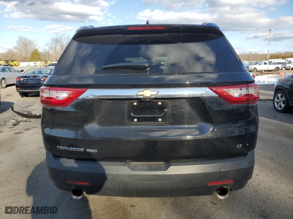 2019 Chevrolet Traverse LT Leather with VIN 1GNEVHKW3KJ117793, listed as a Copart auction lot 44125495 with 71,482 mi miles and Salvage Title. Bid and sale history available at carsss.com. Image 6.