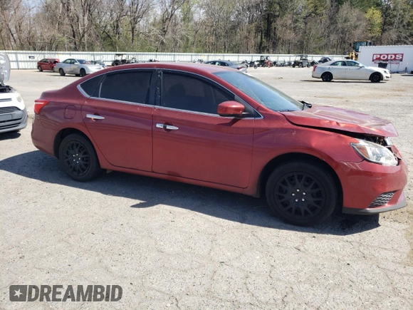 2017 Nissan Sentra S with VIN 3N1AB7AP2HY269477, listed as a Copart auction lot 49624105 with 191,950 mi miles and Salvage Title. Bid and sale history available at DreamBid. Image 4.