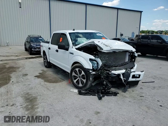 2020 Ford F-150 XL with VIN 1FTEW1CP3LFC46304, listed as a Copart auction lot 50800415 with 51,713 mi miles and Non Repairable. Bid and sale history available at DreamBid. Image 13.