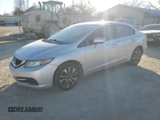 2015 Honda Civic EX with VIN 19XFB2F85FE098178, listed as a Copart auction lot 42616865 with 184,857 mi miles and Salvage Title. Bid and sale history available at carsss.com. Image 1.