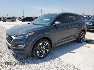 2020 Hyundai Tucson Ultimate z VIN KM8J33AL5LU146392, wystawiony jako Copart lot #55344455 z przebiegiem 90 024 mil mil oraz Szkoda całkowita • Salvage title. Historia ofert i sprzedaży dostępna na DreamBid. Obrazek 1.