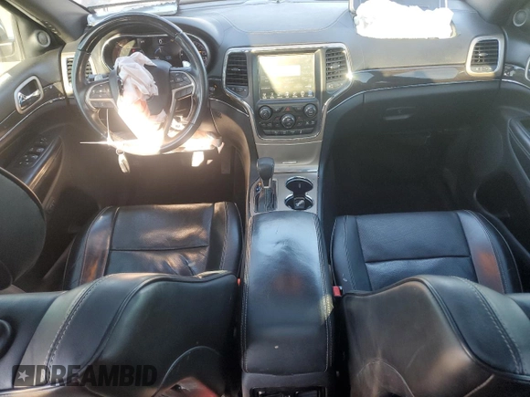 2017 Jeep Grand Cherokee Overland with VIN 1C4RJFCT7HC684746, listed as a Copart auction lot 83259314 with 106,848 mi miles and Salvage Title. Bid and sale history available at carsss.com. Image 8.