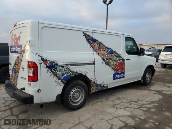 2020 Nissan NV Cargo SV z VIN 1N6BF0KM9LN802171, wystawiony jako Copart lot #86318334 z przebiegiem 58 745 mil mil oraz Szkoda całkowita • Salvage title. Historia ofert i sprzedaży dostępna na DreamBid. Obrazek 3.