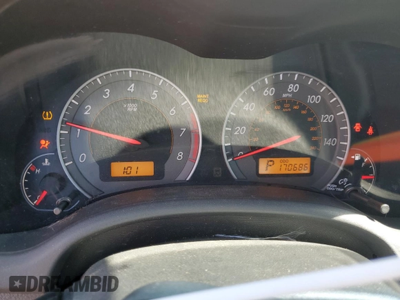 2009 Toyota Corolla XRS with VIN 1NXBE40E09Z106933, listed as a Copart auction lot 52410265 with 170,686 mi miles and Clean Title. Bid and sale history available at carsss.com. Image 9.