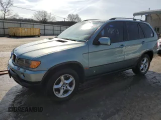 2002 BMW X5 3.0i with VIN 5UXFA53502LH80399, listed as a Copart auction lot 47534984 with 111,233 mi miles and Clean Title. Bid and sale history available at carsss.com. Image 1.