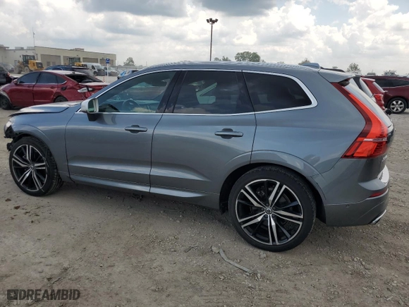 2019 Volvo XC60 R-Design with VIN LYVA22RM7KB247120, listed as a Copart auction lot 62085664 with 20,323 mi miles and Salvage Title. Bid and sale history available at carsss.com. Image 2.