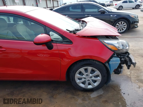 2013 Kia Rio LX with VIN KNADM4A31D6310504, listed as a IAAI auction lot 41579952 with 55,757 mi miles and . Bid and sale history available at DreamBid. Image 19.