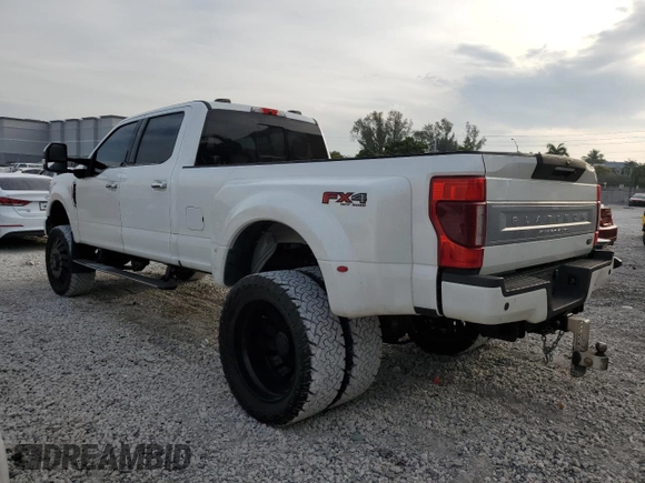 2020 Ford F-350 XL с VIN 1FT8W3DT5LEE93088, выставлен на аукционе Copart как лот 50493795 с пробегом 34 500 миль миль и На запчасти • Non repairable. История ставок и продаж доступна на DreamBid. Изображение 2.