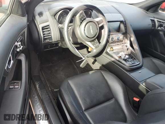 2014 Jaguar F-Type S with VIN SAJWA6FC4E8K03754, listed as a Copart auction lot 79201214 with 35,093 mi miles and Salvage Title. Bid and sale history available at DreamBid. Image 8.