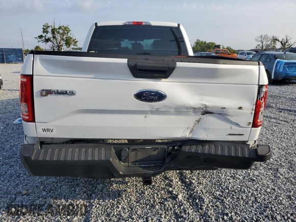 2015 Ford F-150 XL with VIN 1FTEX1CF5FFD09718, listed as a Copart auction lot 50145635 with 144,735 mi miles and Salvage Title. Bid and sale history available at carsss.com. Image 6.