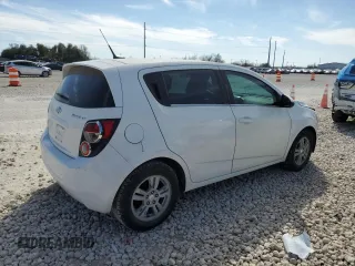 2014 Chevrolet Sonic LT with VIN 1G1JC6SGXE4117408, listed as a Copart auction lot 46913395 with 88,799 mi miles and Salvage Title. Bid and sale history available at carsss.com. Image 3.