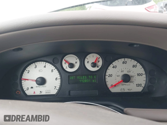 2005 Mercury Sable LS z VIN 1MEFM55S85A605535, wystawiony jako IAAI lot #42490113 z przebiegiem 112 031 mil mil oraz . Historia ofert i sprzedaży dostępna na DreamBid. Obrazek 7.
