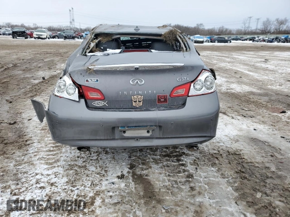 2013 Infiniti G37 x with VIN JN1CV6ARXDM355015, listed as a Copart auction lot 45601585 with Not Provided miles and Salvage Title. Bid and sale history available at carsss.com. Image 6.