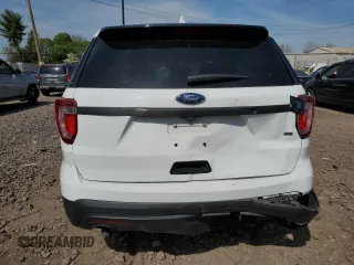 2016 Ford Utility Police Interceptor with VIN 1FM5K8AR5GGC35650, listed as a Copart auction lot 54337335 with 156,248 mi miles and Salvage Title. Bid and sale history available at carsss.com. Image 6.
