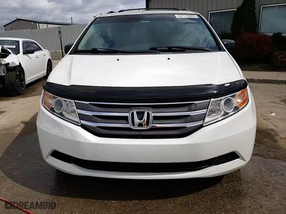 2013 Honda Odyssey EX-L with VIN 5FNRL5H62DB084804, listed as a Copart auction lot 51113985 with 173,045 mi miles and Non Repairable. Bid and sale history available at carsss.com. Image 14.