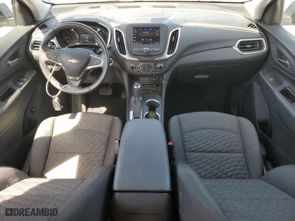 2020 Chevrolet Equinox LT with VIN 2GNAXUEV2L6196781, listed as a Copart auction lot 53606765 with 23,260 mi miles and Salvage Title. Bid and sale history available at carsss.com. Image 8.
