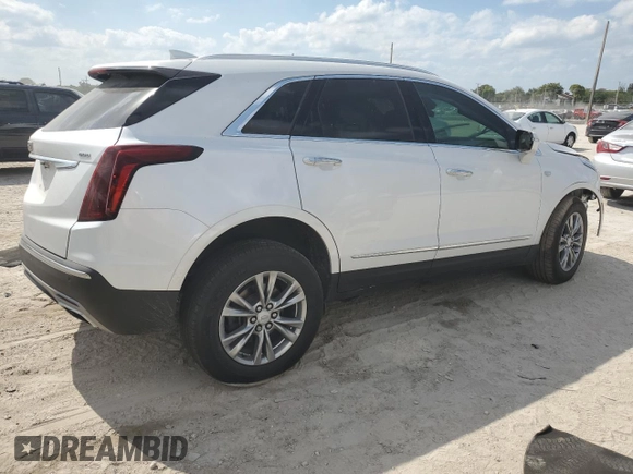 2021 Cadillac XT5 FWD Premium Luxury z VIN 1GYKNCRS7MZ115531, wystawiony jako Copart lot #53611095 z przebiegiem 34 931 mil mil oraz Szkoda całkowita • Salvage title. Historia ofert i sprzedaży dostępna na DreamBid. Obrazek 3.