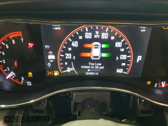2014 Dodge Durango Citadel with VIN 1C4SDJET6EC339129, listed as a Copart auction lot 85273414 with 184,663 mi miles and Salvage Title. Bid and sale history available at DreamBid. Image 9.