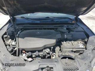 2016 Acura TLX Technology with VIN 19UUB2F58GA003079, listed as a Copart auction lot 55555105 with 148,295 mi miles and Salvage title. Bid and sale history available at DreamBid. Image 11.