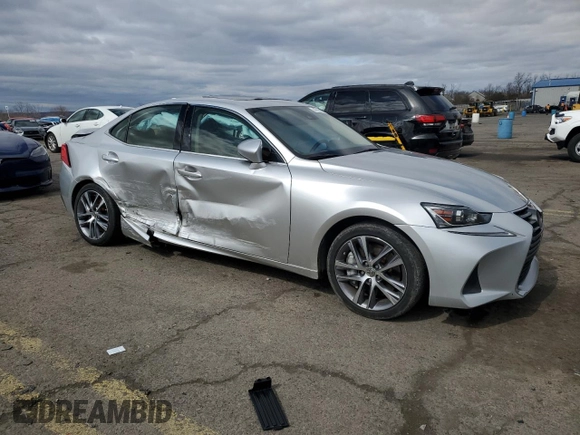 2019 Lexus IS 300 with VIN JTHC81D29K5034224, listed as a Copart auction lot 47721675 with Not provided miles and Salvage title. Bid and sale history available at DreamBid. Image 4.