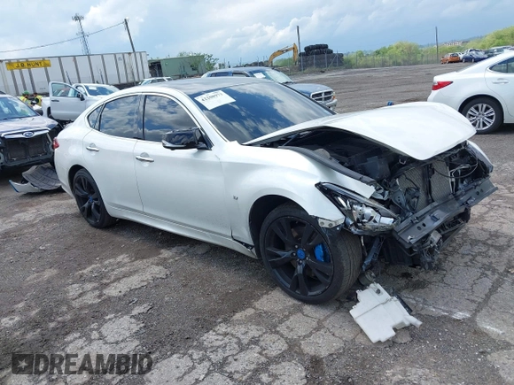 2018 Infiniti Q70 Luxe with VIN JN1BY1AR4JM220503, listed as a IAAI auction lot 42208973 with 70,720 mi miles and . Bid and sale history available at DreamBid. Image 1.
