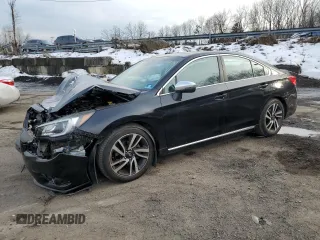 2018 Subaru Legacy Sport with VIN 4S3BNAS64J3017143, listed as a Copart auction lot 46729215 with 55,132 mi miles and Salvage Title. Bid and sale history available at carsss.com. Image 1.