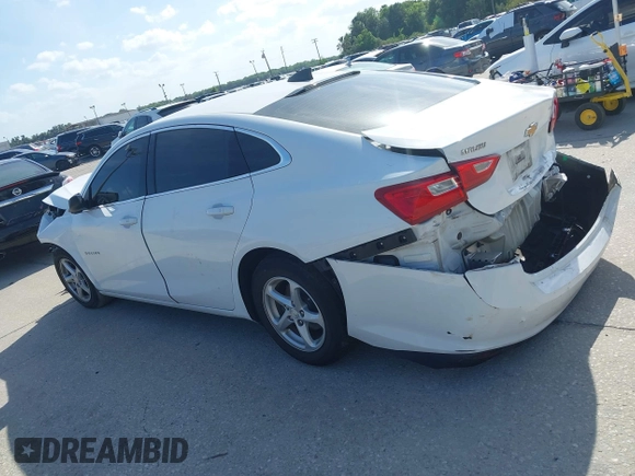 2017 Chevrolet Malibu LS with VIN 1G1ZB5ST2HF205424, listed as a IAAI auction lot 41965596 with Not Provided miles and . Bid and sale history available at DreamBid. Image 14.