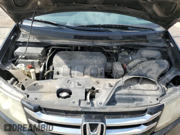 2014 Honda Odyssey EX-L with VIN 5FNRL5H69EB066107, listed as a Copart auction lot 57449255 with 172,833 mi miles and Clean title. Bid and sale history available at DreamBid. Image 12.