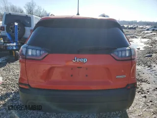 2021 Jeep Cherokee Latitude with VIN 1C4PJLCB0MD163918, listed as a Copart auction lot 42234095 with 95,274 mi miles and Salvage Title. Bid and sale history available at carsss.com. Image 6.