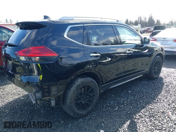 2017 Nissan Rogue SL with VIN JN8AT2MT6HW402601, listed as a IAAI auction lot 41711670 with 87,057 mi miles and . Bid and sale history available at DreamBid. Image 4.