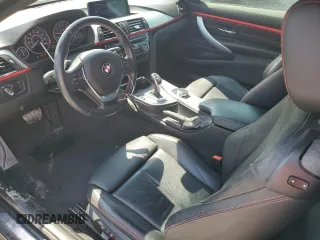 2014 BMW 4 Series 428i with VIN WBA3N7C58EF718718, listed as a Copart auction lot 60434345 with 118,179 mi miles and Salvage title. Bid and sale history available at DreamBid. Image 8.