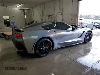 2014 Chevrolet Corvette Z51 3LT with VIN 1G1YM2D79E5109943, listed as a Copart auction lot 47763625 with 37,479 mi miles and Salvage title. Bid and sale history available at DreamBid. Image 3.