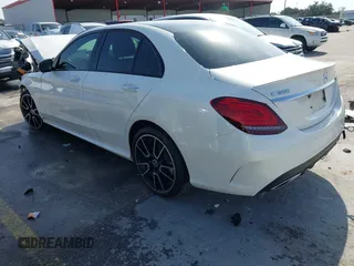 2019 Mercedes-Benz C 300 with VIN 55SWF8EB2KU311241, listed as a IAAI auction lot 41556911 with 54,605 mi miles and . Bid and sale history available at carsss.com. Image 3.