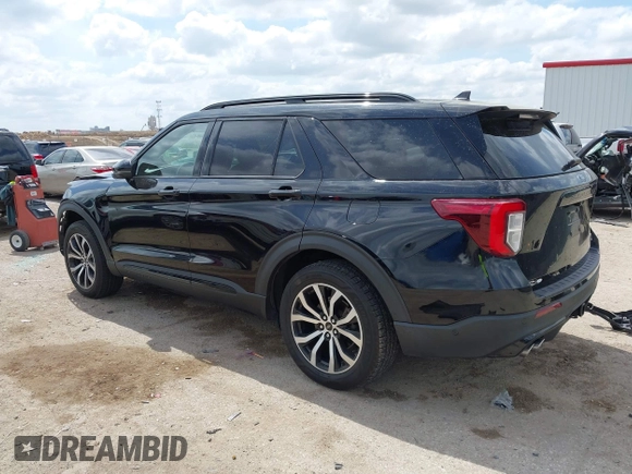 2020 Ford Explorer ST with VIN 1FM5K8GC0LGA11666, listed as a IAAI auction lot 41905536 with 98,620 mi miles and . Bid and sale history available at DreamBid. Image 3.