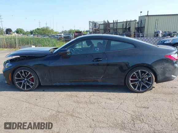 2023 BMW 4 Series 430i xDrive with VIN WBA73AP00PCM82945, listed as a IAAI auction lot 42470151 with 9,862 mi miles and . Bid and sale history available at DreamBid. Image 14.