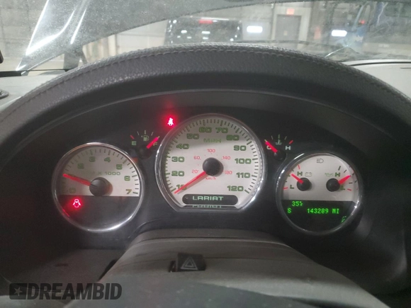 2005 Ford F-150 XLT with VIN 1FTPX14515FA53879, listed as a Copart auction lot 85462724 with 143,289 mi miles and Clean title. Bid and sale history available at DreamBid. Image 9.