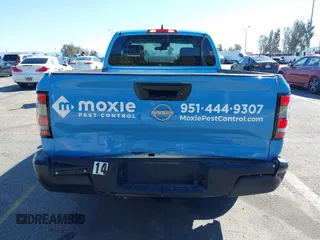 2024 Nissan Frontier S with VIN 1N6ED1CL3RN633594, listed as a IAAI auction lot 41743400 with 23,166 mi miles and . Bid and sale history available at DreamBid. Image 18.