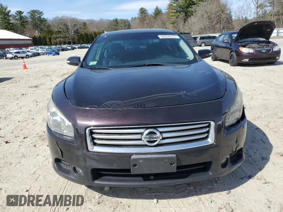 2014 Nissan Maxima S with VIN 1N4AA5AP0EC484709, listed as a Copart auction lot 50284655 with 120,795 mi miles and Clean Title. Bid and sale history available at DreamBid. Image 5.