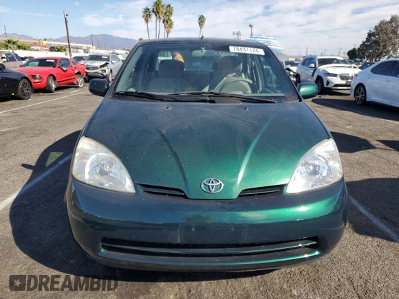 2001 Toyota Prius with VIN JT2BK12U710034133, listed as a Copart auction lot 78431174 with 171,810 mi miles and Salvage Title. Bid and sale history available at carsss.com. Image 5.