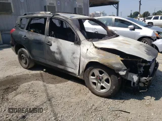 2007 Toyota RAV4 with VIN JTMZD33V676024802, listed as a Copart auction lot 54022155 with 0 mi miles and Salvage Title. Bid and sale history available at carsss.com. Image 4.