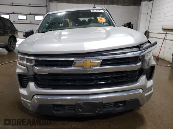 2022 Chevrolet Silverado 1500 LT with VIN 1GCPDDEK4NZ514215, listed as a Copart auction lot 68110484 with Not Provided miles and Salvage Title. Bid and sale history available at DreamBid. Image 5.