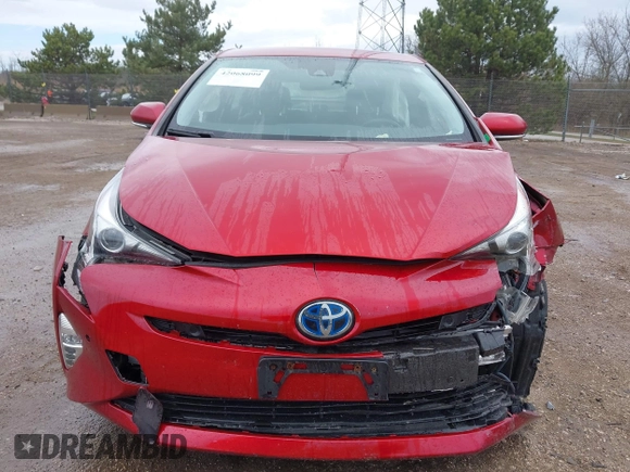 2017 Toyota Prius Two with VIN JTDKARFU8H3527802, listed as a IAAI auction lot 42068099 with 102,152 mi miles. Bid and sale history available at carsss.com. Image 12.