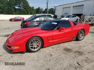 1997 Chevrolet Corvette with VIN 1G1YY22G5V5104813, listed as a Copart auction lot 66923754 with 104,825 mi miles and Salvage Title. Bid and sale history available at carsss.com. Image 1.