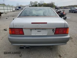 1994 Mercedes-Benz SL 5.0L with VIN WDBFA67E2RF092684, listed as a Copart auction lot 53232845 with 81,932 mi miles and Clean title. Bid and sale history available at DreamBid. Image 6.