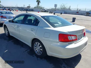 2009 Mitsubishi Galant ES with VIN 4A3AB36F39E018310, listed as a IAAI auction lot 41709468 with 190,710 mi miles. Bid and sale history available at carsss.com. Image 3.